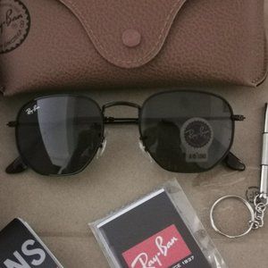 New Ray-ban Flat Hexagonal Black classic RB3548